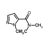 CAS#: 92525-29-6, N,N,1-Trimethyl-1H-pyrazole-5-carboxamide