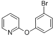 CAS 登录号：92545-83-0， 2-(3-溴苯氧基)-吡啶