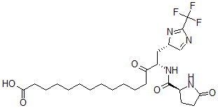 CAS#: 92558-19-5, (S)-5-Oxo-L-prolyl-2-(trifluoromethyl)-L-histidyl-dodecanoic acid