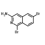 CAS#: 925672-85-1, 1,6-Dibromo-3-isoquinolinamine