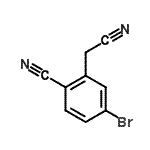 CAS#: 925672-88-4, 4-Bromo-2-(cyanomethyl)benzonitrile
