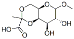 CAS 登录号：92569-54-5， 甲基 4,6-O-(1-羧基乙亚基)吡喃半乳糖苷