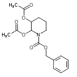 CAS 登录号：92599-77-4， 苄基2,3-二乙酰氧基-1-哌啶羧酸酯