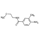 CAS 登录号：926190-47-8， 4-氨基-N-(2-甲氧基乙基)-3-甲基苯甲酰胺
