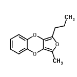 CAS 登录号：926276-88-2， 1-甲基-3-丙基呋喃并[3,4-b][1,4]苯并二氧杂环己烷