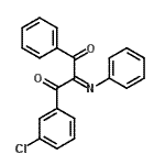 CAS#: 92630-47-2, (2E)-1-(3-Chlorophenyl)-3-phenyl-2-(phenylimino)-1,3-propanedione