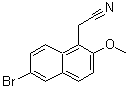 CAS#: 92643-17-9, (6-Bromo-2-methoxy-1-naphthyl)acetonitrile