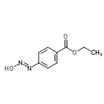 CAS#: 92659-48-8, Ethyl 4-[(E)-hydroxydiazenyl]benzoate