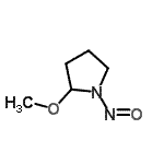 CAS#: 92667-15-7, 2-Methoxy-1-nitrosopyrrolidine