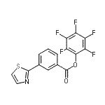 CAS#: 926921-55-3, Pentafluorophenyl 3-(1,3-thiazol-2-yl)benzoate