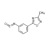 CAS#: 926921-56-4, 5-(3-Isocyanatophenyl)-3-methyl-1,2,4-oxadiazole