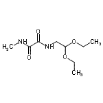 CAS 登录号：92716-25-1， N-(2,2-二乙氧基乙基)-N'-甲基草酸二酰胺