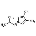 CAS 登录号：927416-13-5， 4-氨基-1-(异丙基氨基)-1H-吡咯-3-醇