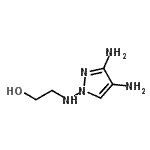 CAS#: 927417-69-4, 2-[(3,4-Diamino-1H-pyrazol-1-yl)amino]ethanol
