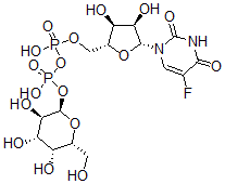 CAS 登录号:92748-40-8, 5-氟尿苷半乳糖 5'-二磷酸酯