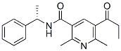 CAS#: 92751-45-6, 2,6-Dimethyl-5-(2-oxopropyl)-N-((1S)-1-phenylethyl)-3-pyridinecarboxamide