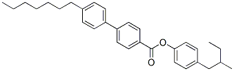 CAS#: 92758-27-5, 4'-Heptyl-(1,1'-Biphenyl)-4-Carboxylic Acid 4-(2-Methylbutyl)Phenyl Ester