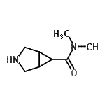 CAS#: 927679-52-5, N,N-Dimethyl-3-azabicyclo[3.1.0]hexane-6-carboxamide