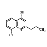 CAS#: 927800-63-3, 8-Chloro-2-propyl-4-quinolinol