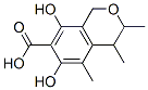 CAS#: 92838-21-6, 6,8-Dihydroxy-3,4,5-Trimethyl-Isochroman-7-Carboxylic Acid