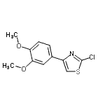CAS#: 92847-39-7, 2-Chloro-4-(3,4-dimethoxyphenyl)-1,3-thiazole