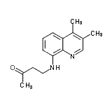 CAS#: 92869-89-1, 4-[(3,4-Dimethyl-8-quinolinyl)amino]-2-butanone