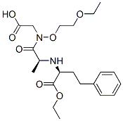 CAS#: 92892-92-7, 2-[[(2S)-2-[[(1S)-1-Ethoxycarbonyl-3-Phenyl-Propyl]Amino]Propanoyl]-(2 -Ethoxyethoxy)Amino]Acetic Acid