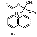CAS#: 929000-22-6, 2-Methyl-2-propanyl 4-bromo-1-naphthoate