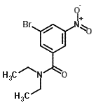 CAS#: 929000-34-0, 3-Bromo-N,N-diethyl-5-nitrobenzamide