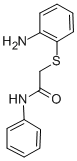 CAS#: 92906-38-2, 2-(2-Amino-Phenylsulfanyl)-N-Phenyl-Acetamide
