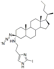 CAS#: 92921-04-5, 3beta-Azidocholyl-2-Iodohistamine