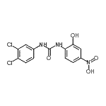 CAS 登录号：92950-14-6， 1-(3,4-二氯苯基)-3-(2-羟基-4-硝基苯基)脲