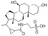 CAS#: 93001-12-8, 3,7-Dihydroxy-22,23-Methylene-Cholan-24-Oic Acid (2-Sulfoethyl)Amide