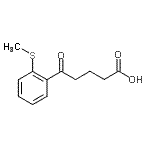 CAS#: 930116-83-9, 5-[2-(Methylsulfanyl)phenyl]-5-oxopentanoic acid
