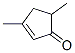CAS#: 931-22-6, 3,5-Dimethylcyclopent-2-en-1-one
