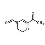 CAS#: 93172-33-9, 6-Acetyl-2,3-dihydro-4H-1,4-oxazine-4-carbaldehyde