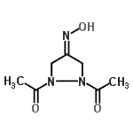 CAS 登录号：932370-32-6， 1,1'-[4-(羟基亚胺)-1,2-吡唑烷二基]二乙酮