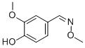 CAS 登录号：93249-67-3， 4-羟基-3-甲氧基-苯甲醛 O-甲基肟