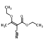 CAS#: 932750-29-3, Ethyl (2Z)-2-cyano-3-ethoxy-2-butenoate