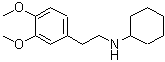 CAS 登录号：93285-86-0， N-[2-(3,4-二甲氧基苯基)乙基]环己胺