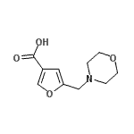 CAS#: 932854-92-7, 5-(4-Morpholinylmethyl)-3-furoic acid