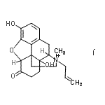 CAS#: 93302-47-7, 17-Allyl-3,14-dihydroxy-17-methyl-6-oxo-4,5-epoxymorphinan-17-ium iodide