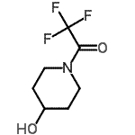 CAS#: 93343-02-3, 2,2,2-Trifluoro-1-(4-hydroxy-1-piperidinyl)ethanone