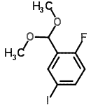 CAS#: 933585-46-7, 2-(Dimethoxymethyl)-1-fluoro-4-iodobenzene