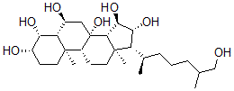 CAS#: 93368-88-8, 5Alpha-Cholestane-3beta,4beta,6alpha,8beta,15alpha,16beta,26-Heptaol
