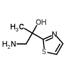 CAS#: 933694-28-1, 1-Amino-2-(1,3-thiazol-2-yl)-2-propanol