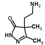 CAS 登录号：933704-44-0， 4-(2-氨基乙基)-4,5-二甲基-2,4-二氢-3H-吡唑-3-酮
