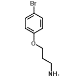 CAS 登录号：933717-18-1， 3-(4-溴苯氧基)-1-丙胺