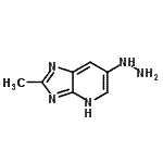CAS#: 933722-25-9, 6-Hydrazino-2-methyl-1H-imidazo[4,5-b]pyridine