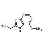 CAS#: 933726-37-5, 1-(6-Methoxy-1H-purin-8-yl)methanamine